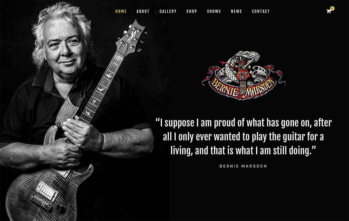Bernie Marsden Official Website Rock And Blues Guitarist