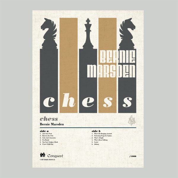Limited Edition 'Chess' Lithograph Print 1