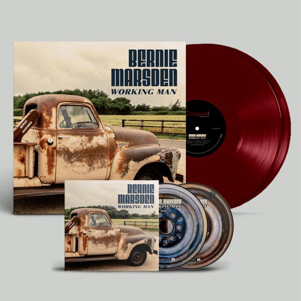 Working Man Burgundy Vinyl Double LP & Double CD Album With Exclusive Double Sided Collectors Card 1